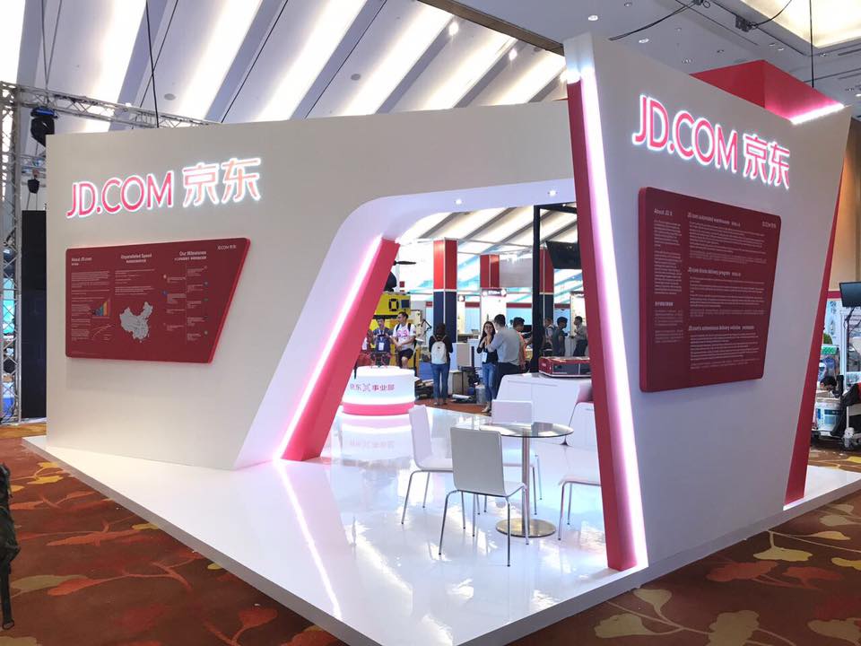 Exhibition stand Building in Singapore