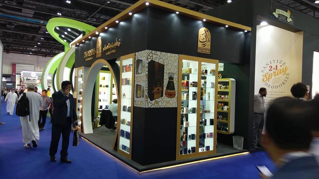Perfume Exhibition Stand