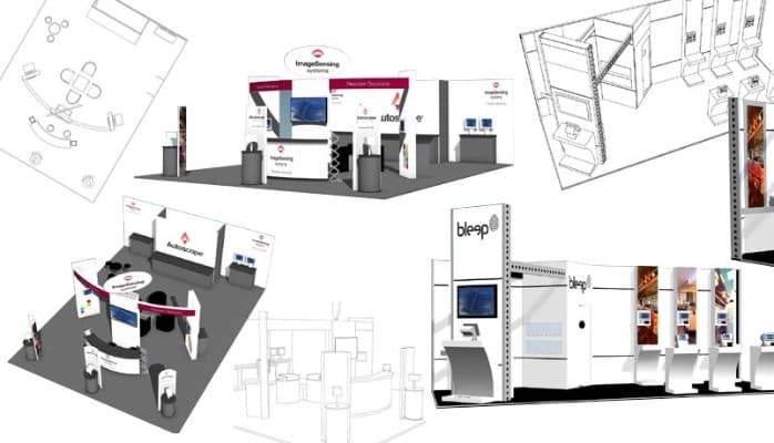 How do you plan an exhibition stand